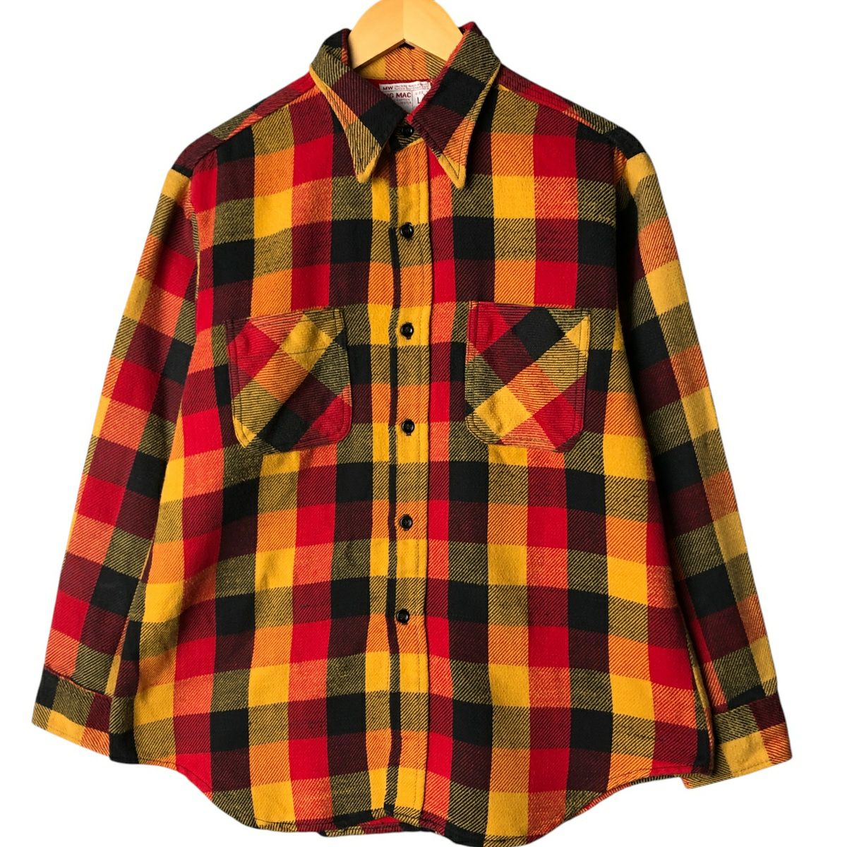 古着 70年代 ジェイシーペニー J.C.Penney BIG MAC ビッグマック 長袖  