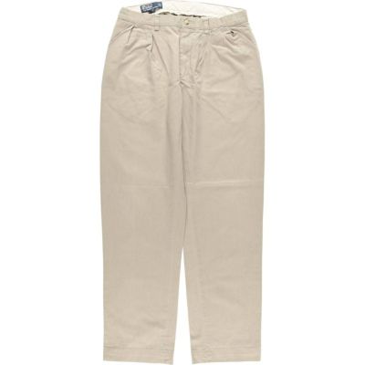 古着 ラルフローレン Ralph Lauren POLO by Ralph Lauren ETHAN PANT ツータック チノパンツ メンズw31相当 /eaa524810 【中古】 【250310】