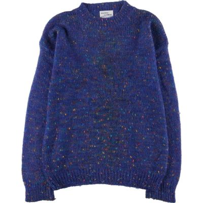 古着 ECUADOR KNITWEAR 総柄 花柄 HAND KNIT ハンドニット エクアドル