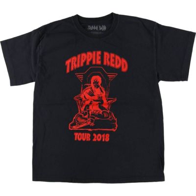 trippiered rap Tee トリッピーレッド 楽天市場】古着 TRIPPIE REDD トリッピーレッド ラップTシャツ