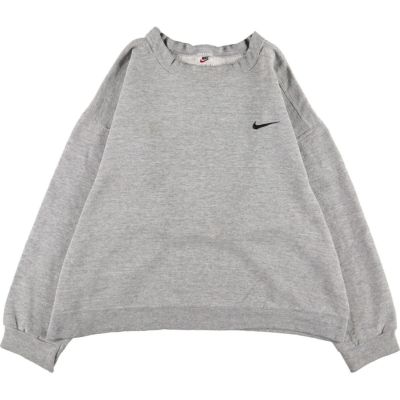 古着 90年代 ナイキ NIKE 銀タグ ハーフジップスウェットシャツ