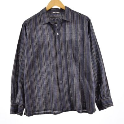 古着 60~70年代 NATIONAL SHIRT SHOPS 半袖 ボタンダウン ストライプ