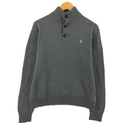 古着 ラルフローレン Ralph Lauren POLO RALPH LAUREN コットンニットハーフボタンセーター レディースM相当 /eaa531813 【中古】 【250324】 【Elulu/エルル】