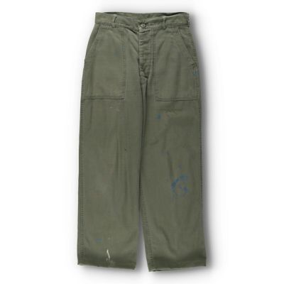 古着 60年代 米軍実品 ミリタリー ベイカーパンツ USA製 メンズw29相当 ヴィンテージ /evb006231 【中古】 【240912】 【Y-V2409】 ss2503_30
