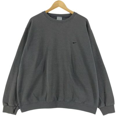 古着 90年代 ナイキ NIKE ワンポイントロゴスウェットシャツ