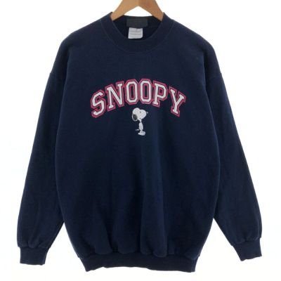 古着 90年代 PEANUTS SNOOPY スヌーピー キャラクタースウェット