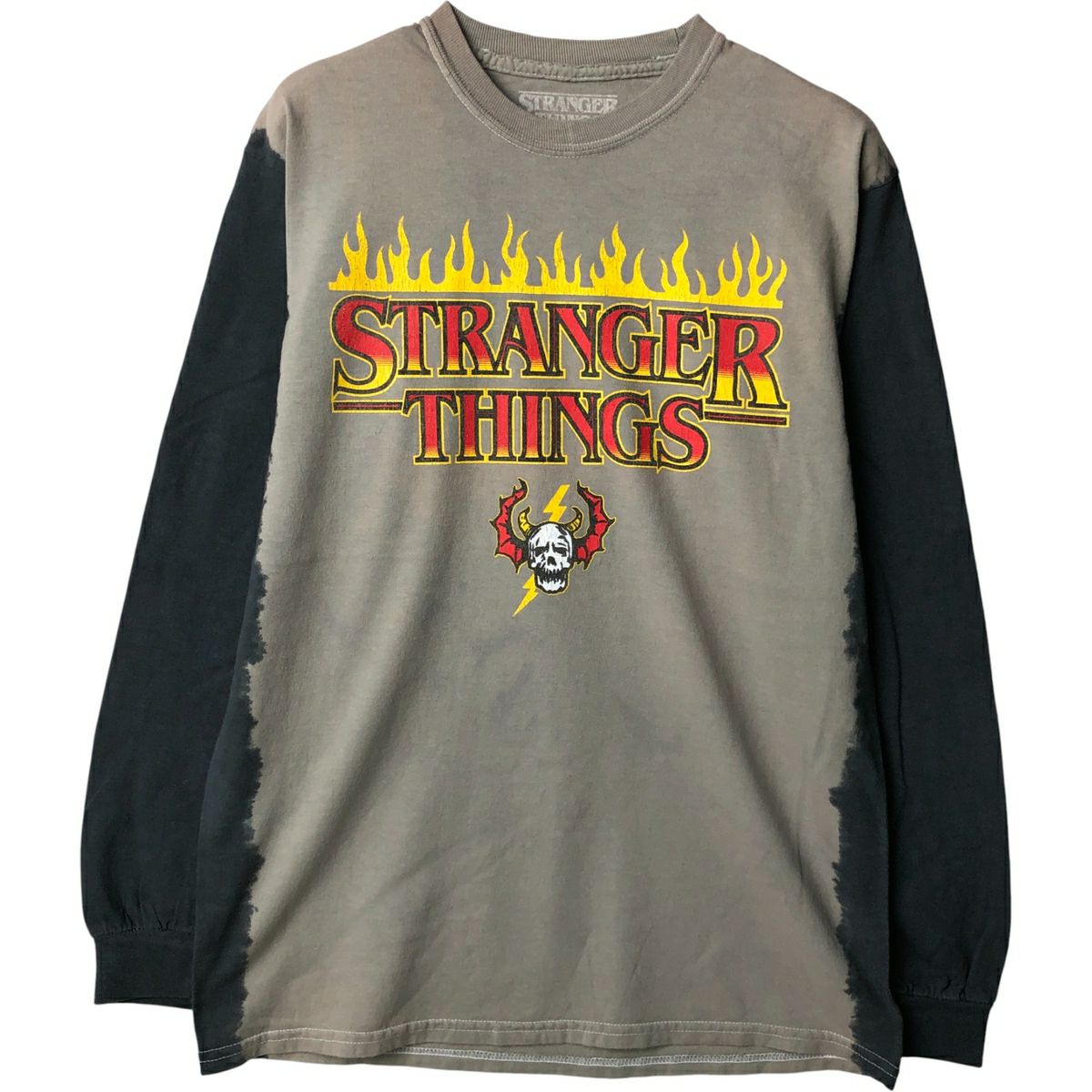 古着 STRANGER THINGS ストレンジャーシングス ムービー ロングTシャツ