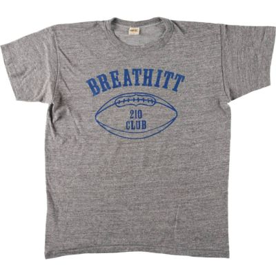 90s Russell カレッジフットボールtシャツ 古着 90年代 ラッセル Russell フットボールTシャツ USA製