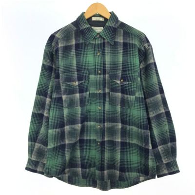 (古着)90〜00s オンブレチェックシャツ ウール cityboy 古着)90〜00s オンブレチェックシャツ ウール cityboy - メルカリ