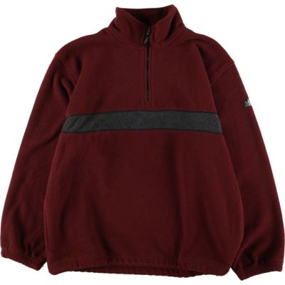 古着 IZOD ハーフジップ フリースプルオーバー メンズXL /eaa377454 【中古】 【231030】 【SS2403】