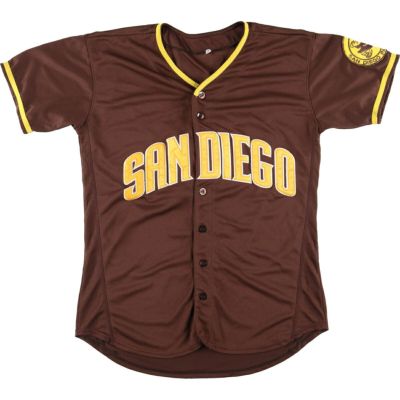 古着 MLB SAN DIEGO PADRES サンディエゴパドレス ゲームシャツ