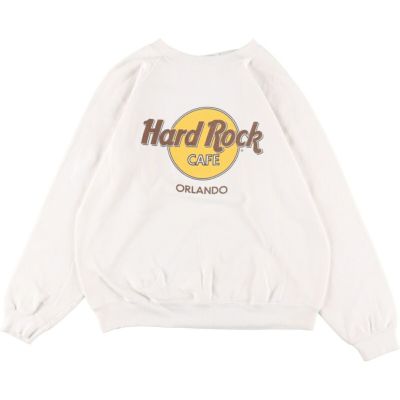 90年代 ハードロックカフェ Hard Rock CAFE ロゴスウェット トレーナー USA製 メンズXL ヴィンテージ /eaa295692