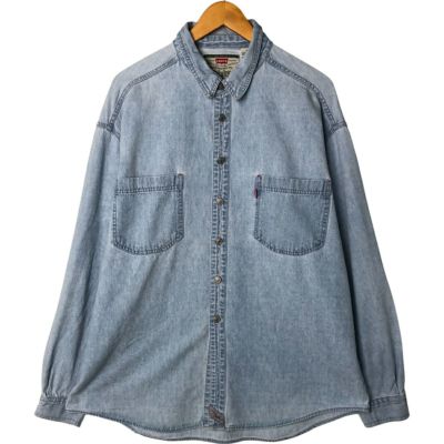 古着 90年代 リーバイス Levis 長袖 デニムシャツ メンズXL相当 /eaa531137 【中古】 【250326】 【NL2503】