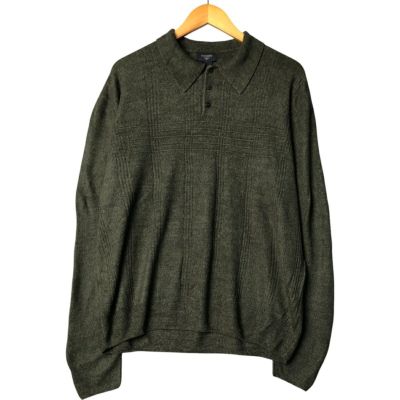 古着 ドッカーズ DOCKERS 中綿入り レザーフライトジャケット メンズXL