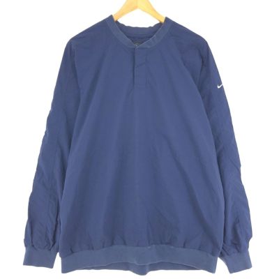 古着 00年代 ナイキ NIKE GOLF ゴルフ ヘンリーネック ナイロン