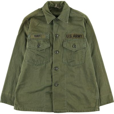 古着 60年代 米軍実品 U.S.ARMY ジャングルファティーグジャケット ...