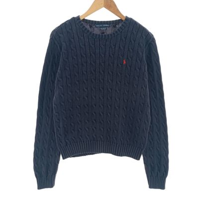 古着 ラルフローレン Ralph Lauren RALPH LAUREN ケーブル編み コットンニットセーター レディースXL相当 /eaa400363 【中古】 【240921】 ss2503_30