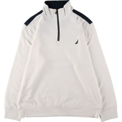 古着 ノーティカ NAUTICA ハーフジップスウェットシャツ
