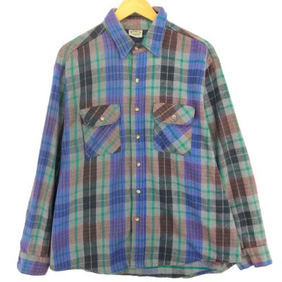 古着 90年代 ファイブブラザー Five Brother 長袖 ヘビーネル