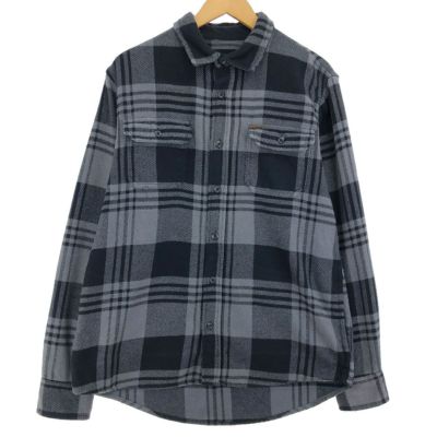 古着 オービス ORVIS オンブレチェック 長袖 ヘビーネルチェック