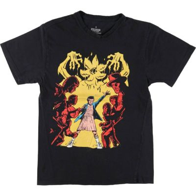 古着 STRANGER THINGS ストレンジャーシングス 映画 ムービーTシャツ メンズM相当 /eaa530296 【中古】 【250327】