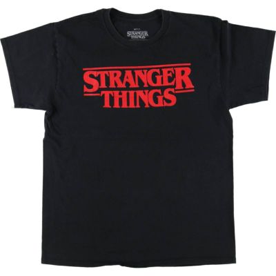 古着 STRANGER THINGS ストレンジャーシングス 映画 ムービーTシャツ メンズL相当 /eaa530299 【中古】 【250327】