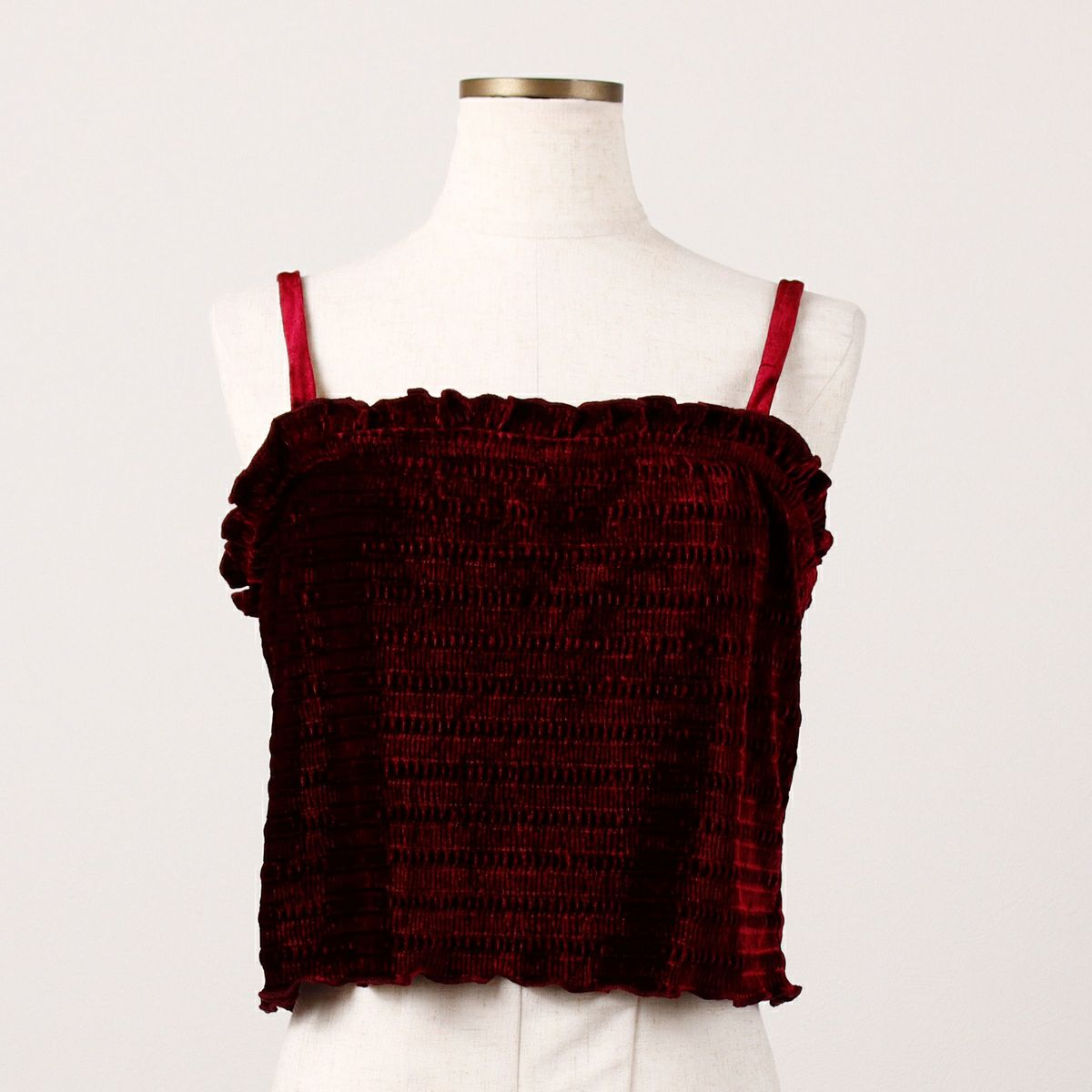 古着 総柄 マキシ丈 ノースリーブワンピース レディースM相当  