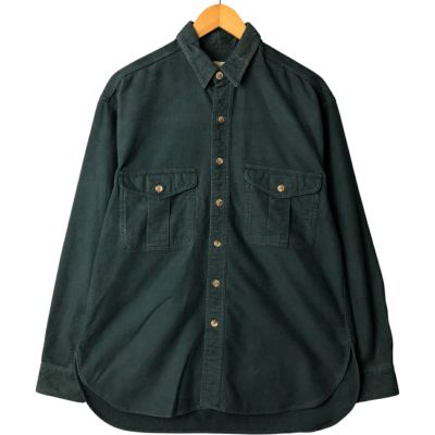 古着 90年代 エディーバウアー Eddie Bauer 長袖 シャモアクロスシャツ