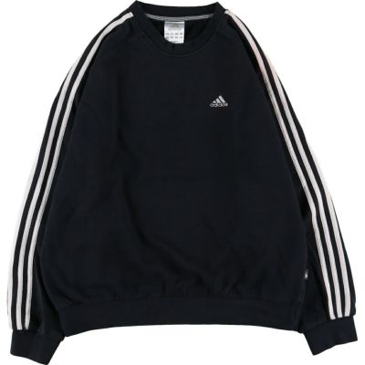 古着 アディダス adidas ワンポイントロゴスウェットシャツ トレーナー