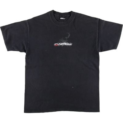 古着 ノーフィア NO FEAR モトクロス バックプリント スポーツプリントTシャツ メンズM相当 /eaa530288 【中古】 【250328】
