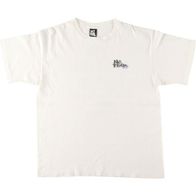 古着 90年代 NO FEAR バックプリント サーフ スケートTシャツ
