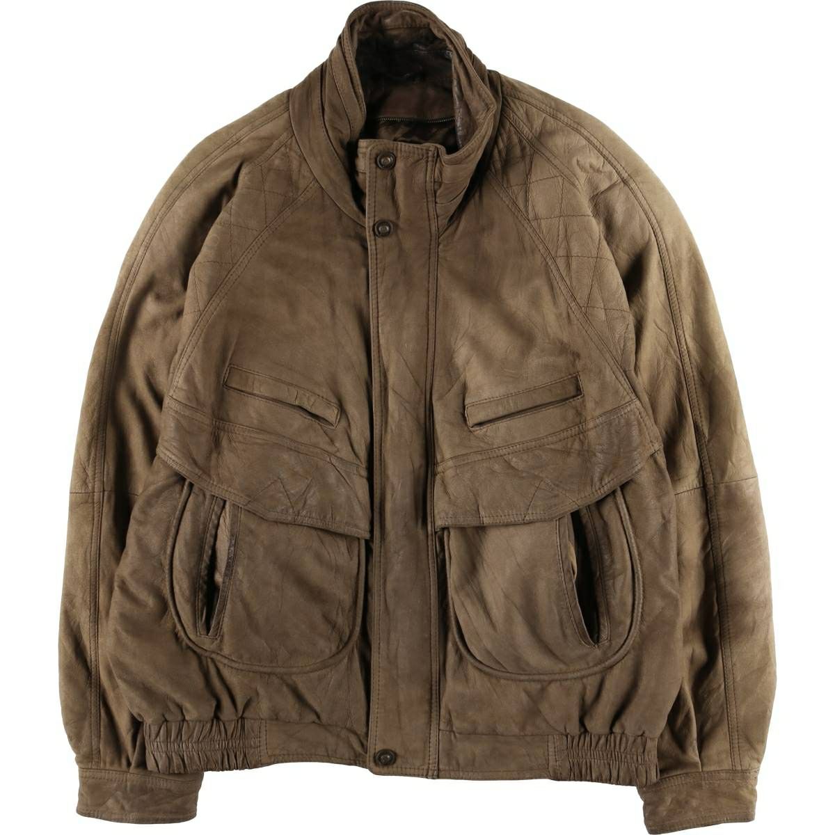 古着 ウィルソンズレザー WILSONS LEATHER レザーフライトジャケット  