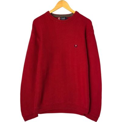 古着 チャップス CHAPS コットンニットセーター メンズL相当 /eaa449976 【中古】 【250328】 【NL2503】