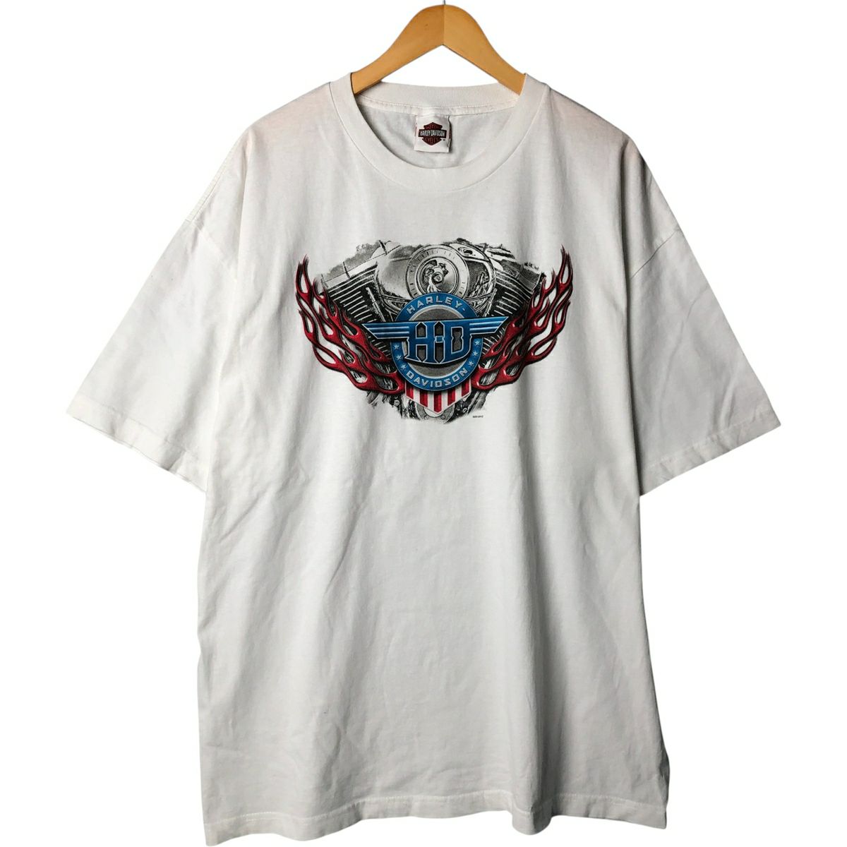 古着 ハーレーダビッドソン Harley-Davidson モーターサイクル バイクT  