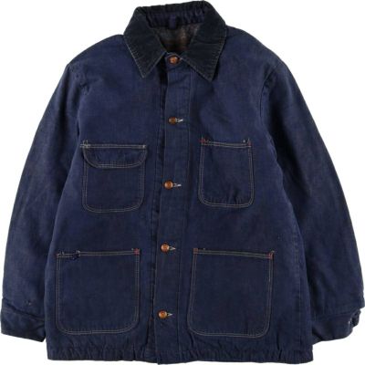 古着 70年代 ブルーベル BLUE BELL バットダイ デニムカバーオール