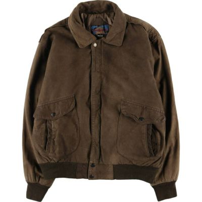 古着 weekend A-2タイプ レザーフライトジャケット メンズL相当 /evb010404 【中古】 【250328】
