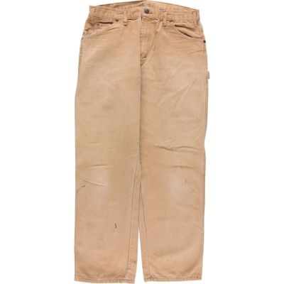 古着 ディッキーズ Dickies ダックペインターパンツ メンズw34相当