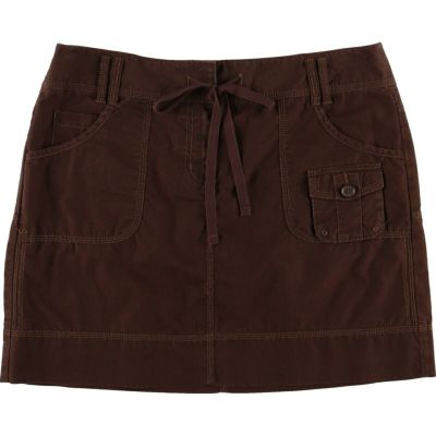 古着 LIMITED america チェック柄 コットン 台形 ミニスカート