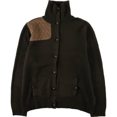古着 ラルフローレン Ralph Lauren LAUREN ローレン ハイネック コットンニットカーディガン レディースXL相当 /eaa585950 【中古】 【250929】 【ADEL/アデル】