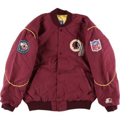 古着 90年代 スターター Starter NFL WASHINGTON RED SKINS