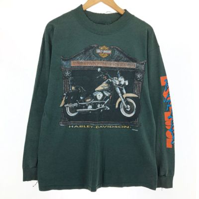 古着 90年代 ハーレーダビッドソン Harley-Davidson ロングTシャツ ロンT USA製 メンズL相当 /eaa487970 【中古】 【240923】 ss2503_30