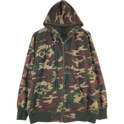 ［超希少］old stussy 90s ミリタリー　ジャケット　迷彩 STUSSY - ステューシー OUTDOOR タグ付き 90s カモフラジップ
