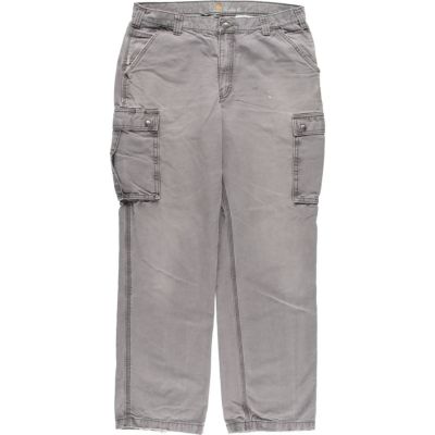 古着 カーハート Carhartt RELAXED FIT ダック カーゴワークパンツ