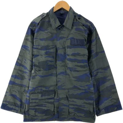 古着 ギリシャ軍 迷彩柄 リザードカモ リップストップ B.D.U