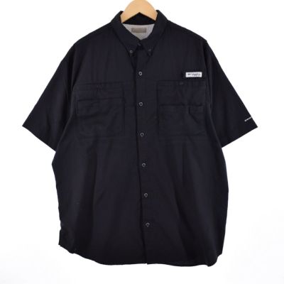 古着 コロンビア Columbia PFG OMNI-SHADE ボタンダウン 半袖