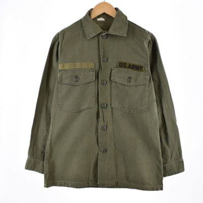 【大得価SALE】USARMY 69年製　米軍ユーティリティシャツ トップス