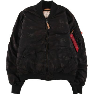 古着 民間品 アルファ ALPHA MA-1 ミリタリー フライトジャケット USA