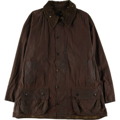 古着 90年代 バブアー Barbour BEAUFORT ビューフォート 旧3ワラント オイルド ハンティングジャケット 英国製 C48 メンズXL相当 ヴィンテージ /eaa532816 【中古】 【250329】