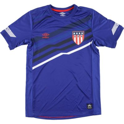 古着 プーマ PUMA ACミラン ストライプ柄 サッカーユニフォーム