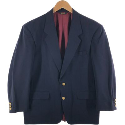 ジバンシィ テーラードジャケット ネイビー スーツ ジャケット テーラード 紺 古着 ジバンシィ Givenchy MONSIEUR 紺ブレザー テーラード